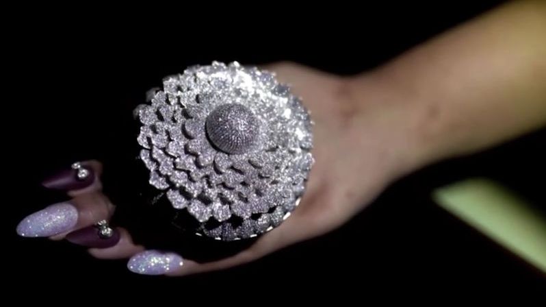 Prsten osázený 12 tisíci diamanty se zapsal do Guinnessovy knihy rekordů